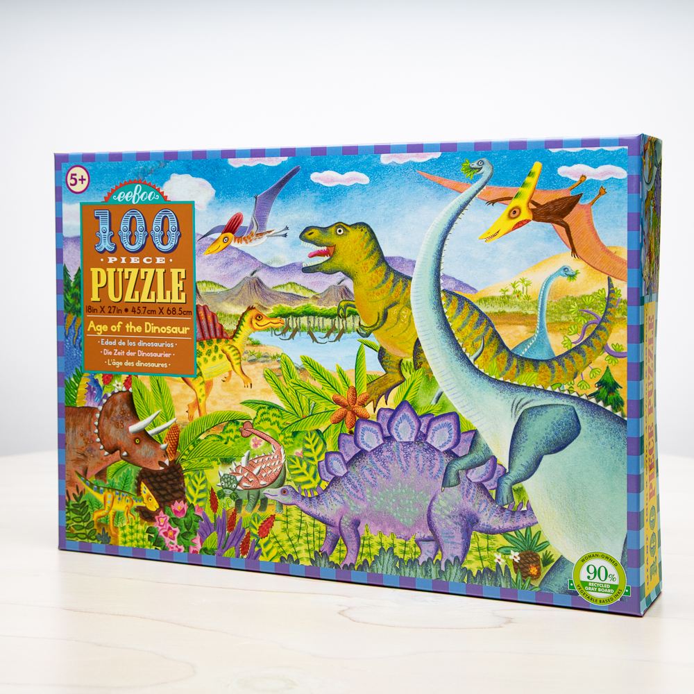 Age of the Dinosaur 100 Piece Puzzle - RAM Shop