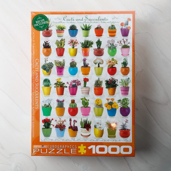 cacti and succulents puzzle