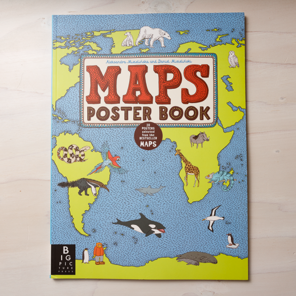 maps poster book