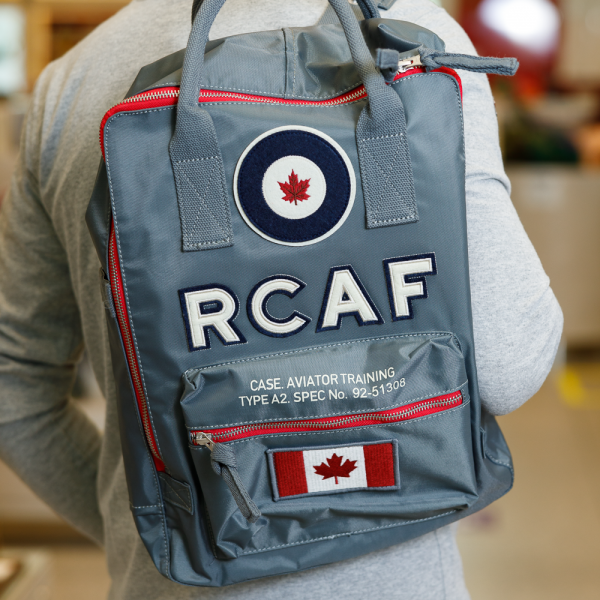 rcaf grey backpack