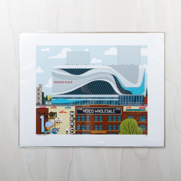 rogers place print