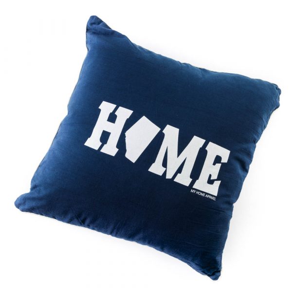 blue home pillow