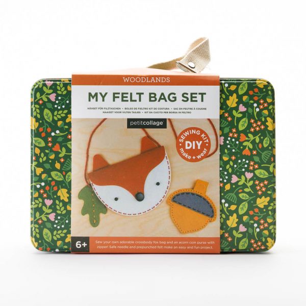 felt fox bag