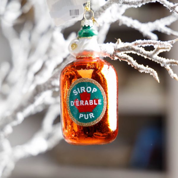 maple syrup ornament