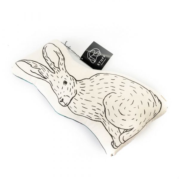 rabbit pillow front