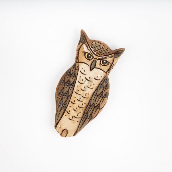 annette ten cate great horned owl magnet