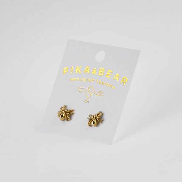 pb tarantula earrings