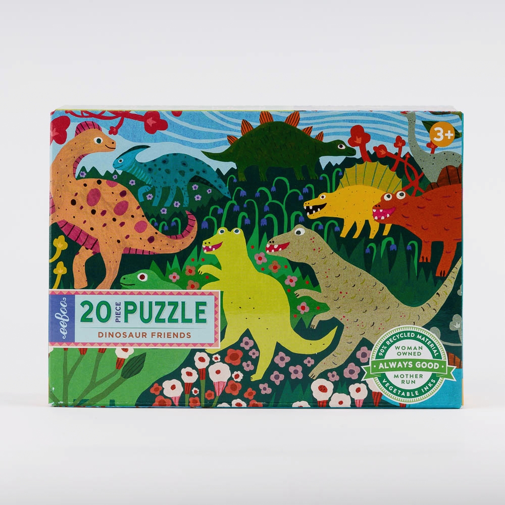 Dinosaur Friends 20 Piece Puzzle by Eeboo - RAM Shop