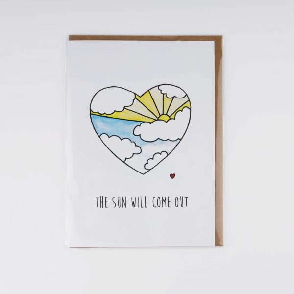 the sun will come out card
