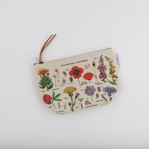 wildflowers pouch