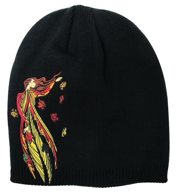 leaf dancer knitted hat