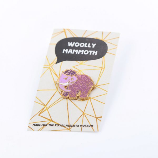 purple mammoth pin