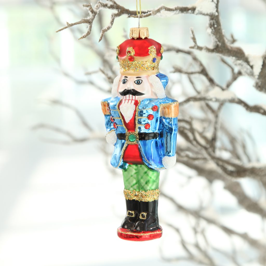 Nutcracker Glass Ornament by Abbott RAM Shop