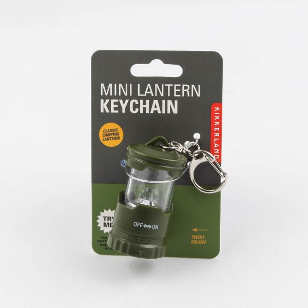 green mini lantern keychain