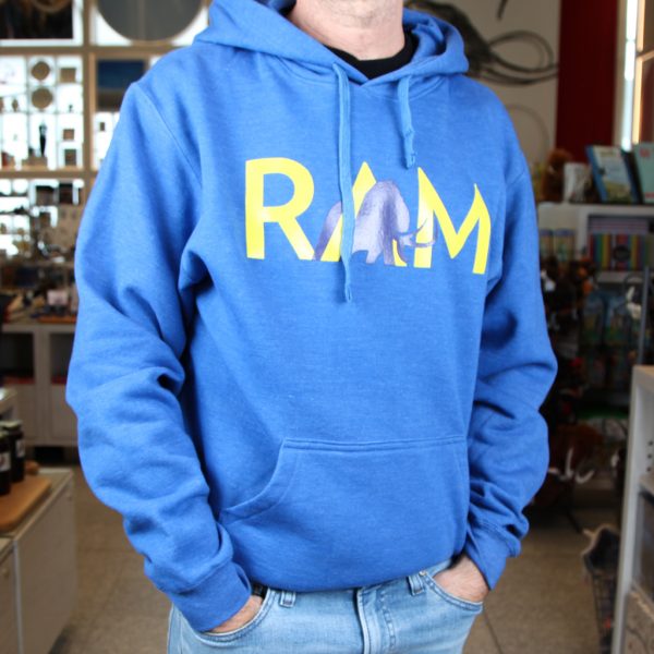 blue ram hoodie