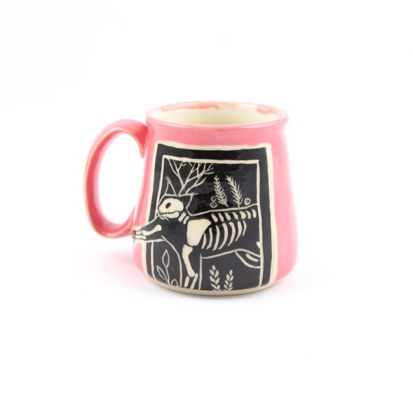 pink lynx mug