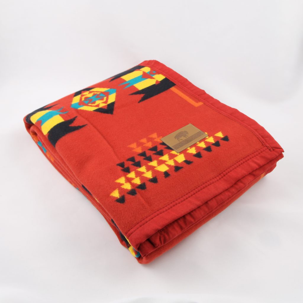 Orange Blanket by Boy Chief Trading Post RAM Shop