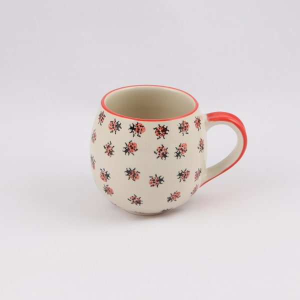 allover ladybug mug