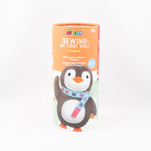 penguin sewing doll