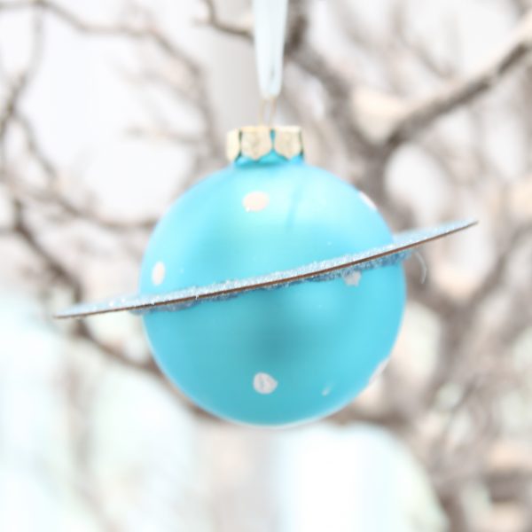 blue planet ornament