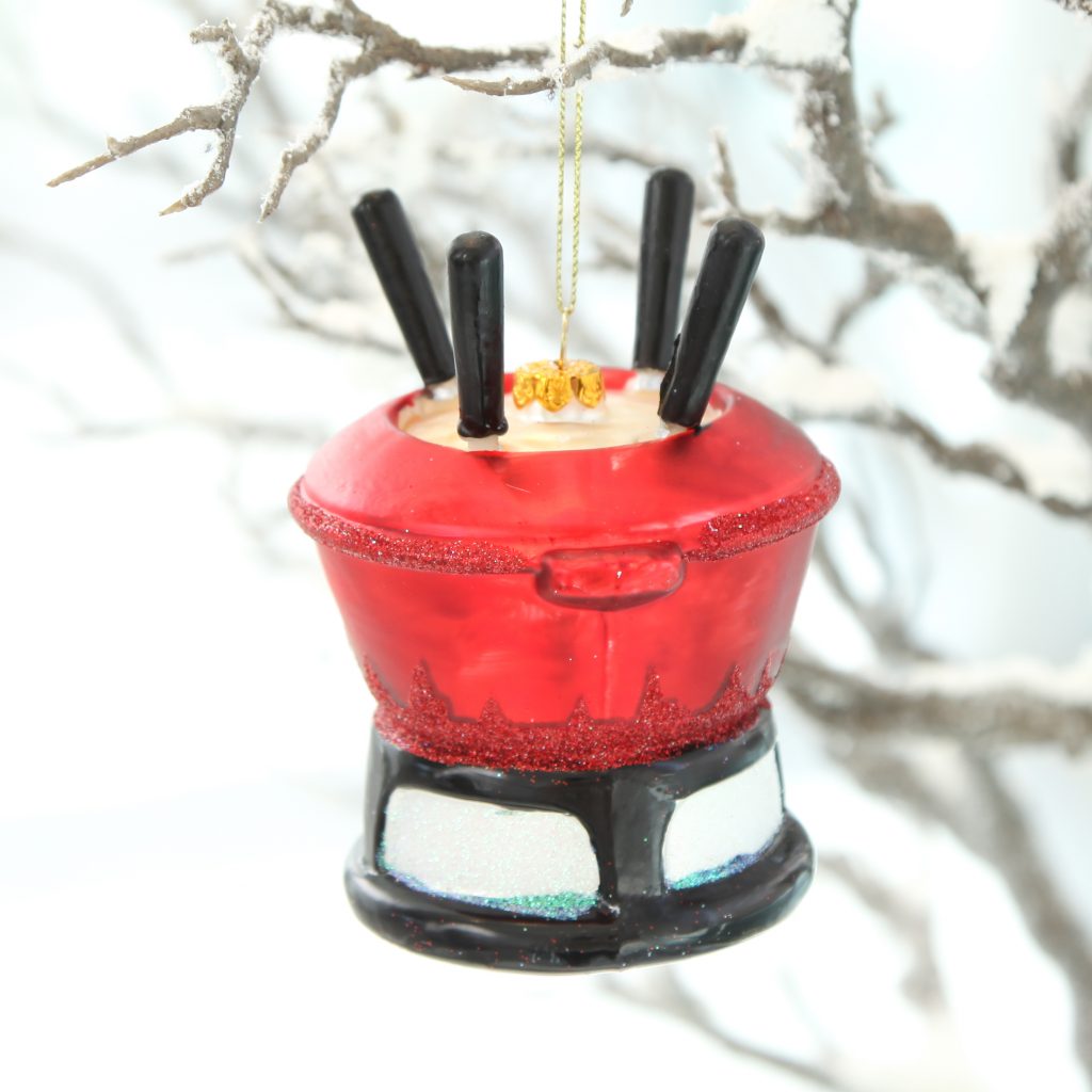 Fondue Glass Ornament RAM Shop