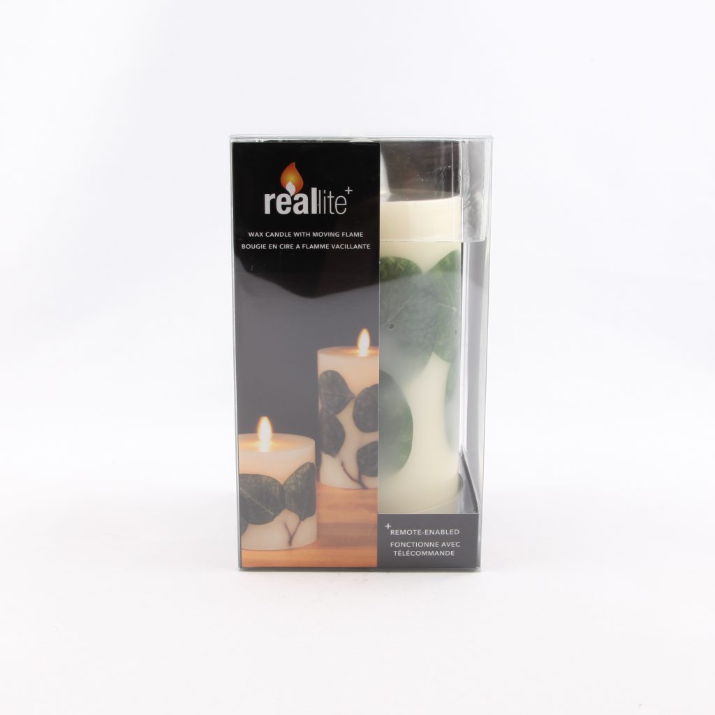 Medium Eucalyptus Reallite Flameless Candle RAM Shop