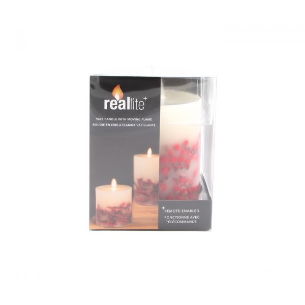 reallite cranberry candle