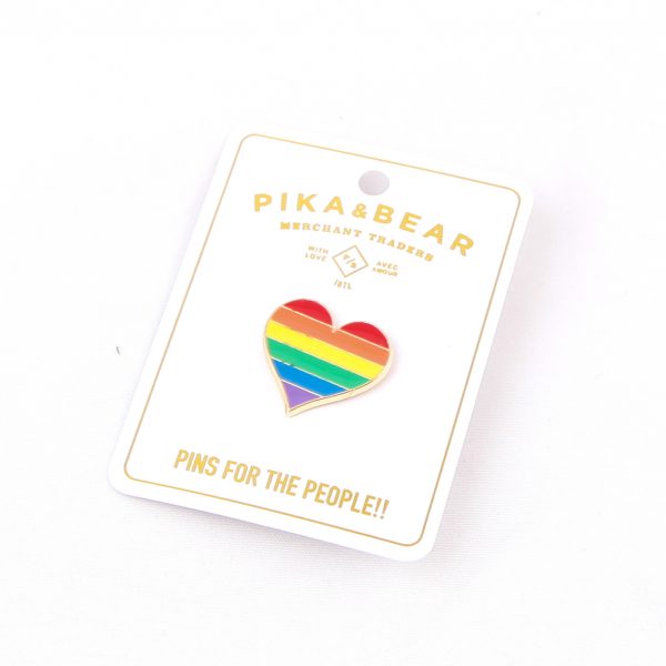 rainbow pride pin