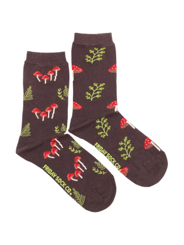 Mushroom Forest Socks