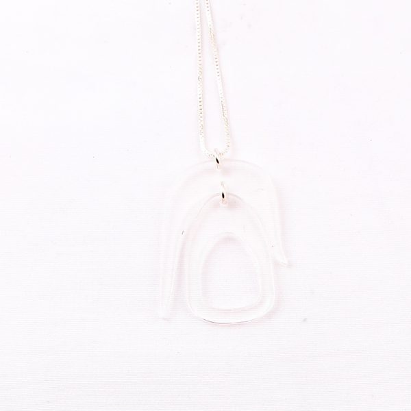 clear salish necklace