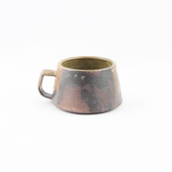 salt fired goat mug 1