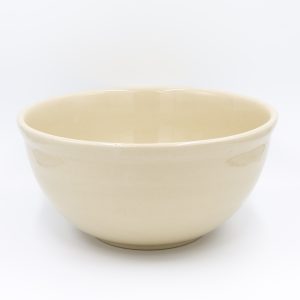 An off-white ceramic bowl.