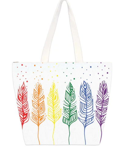 pride feathers bag