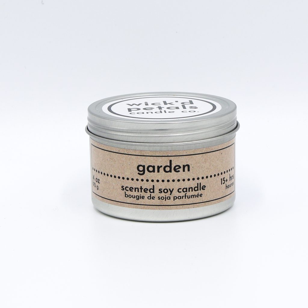 Garden Candle by Wick'd Petals Candle Company RAM Shop