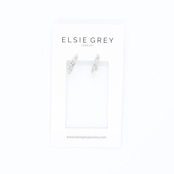 silver alessandria earrings
