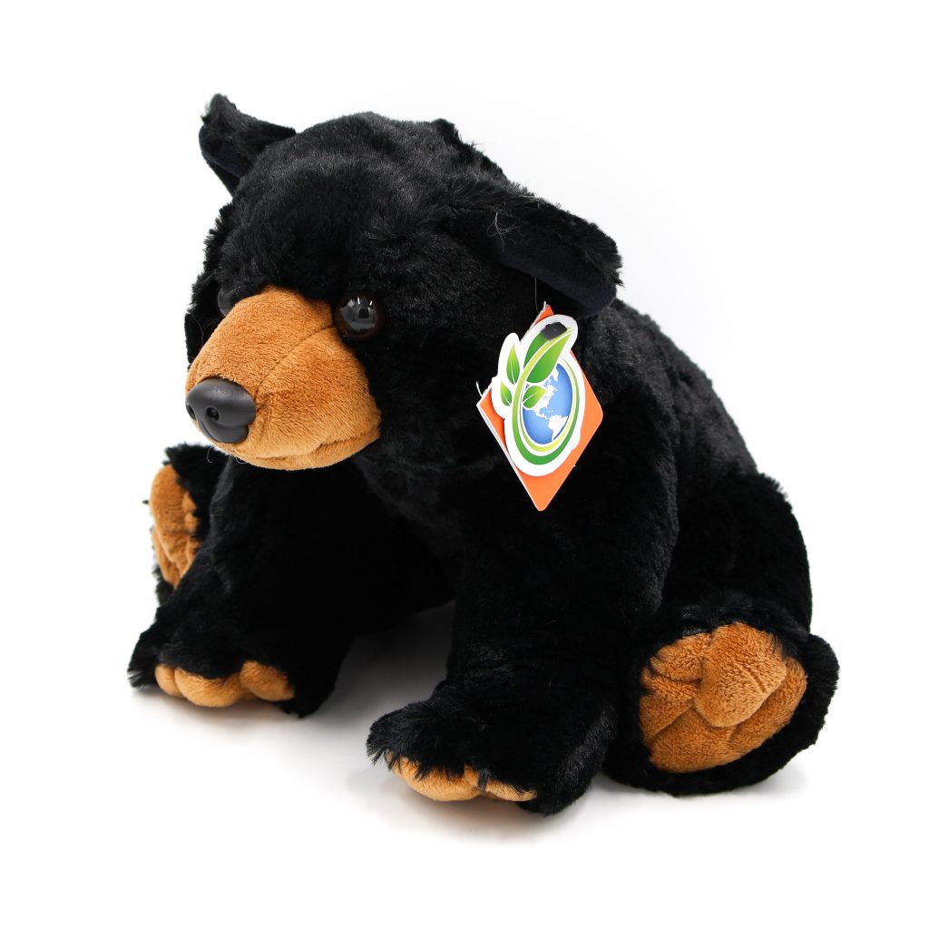 Black bear clearance soft toy