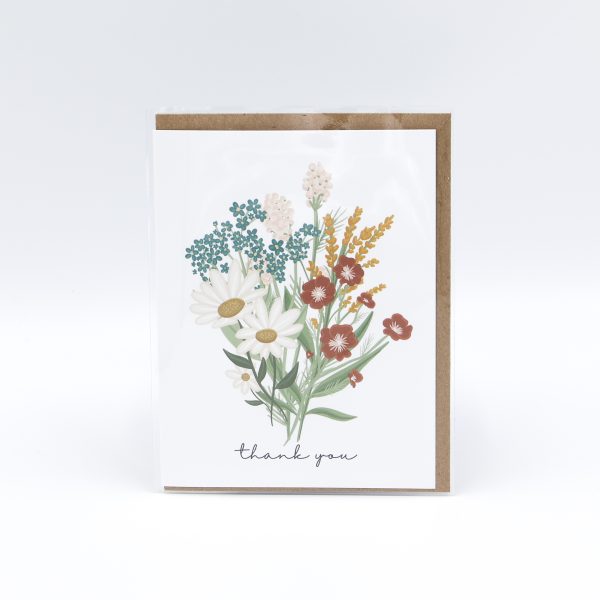 wildflowers thank you greeting card scaled