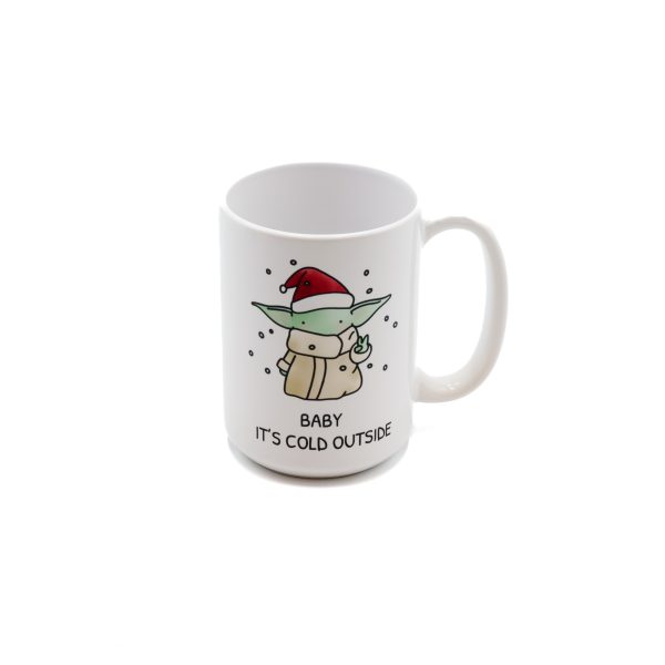 Baby Yoda Christmas Mug scaled