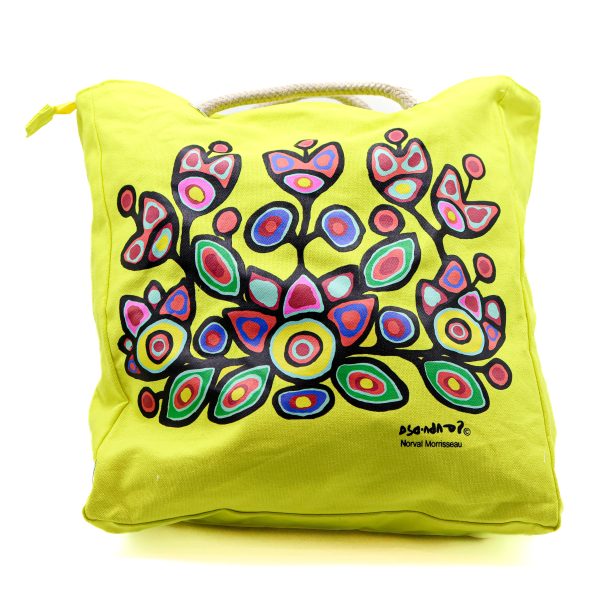 Floral Yellow Eco Bag scaled