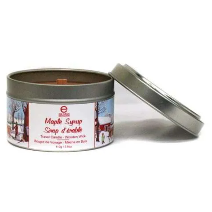 Maple Syrup Travel Tin Candle Maple Syrup Travel Tin Candle