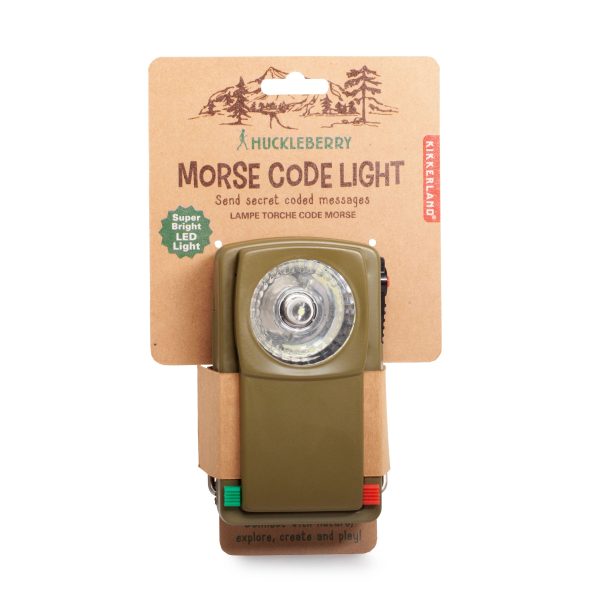 Morse code light scaled