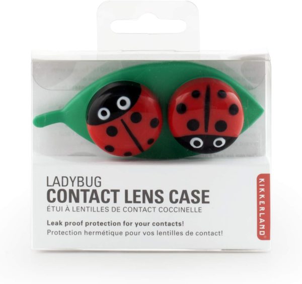 Lady bug contact lenses 2