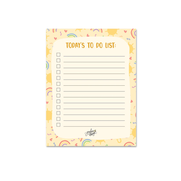 To do list notepad