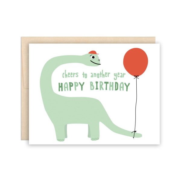 Dinosaur with a Balloon