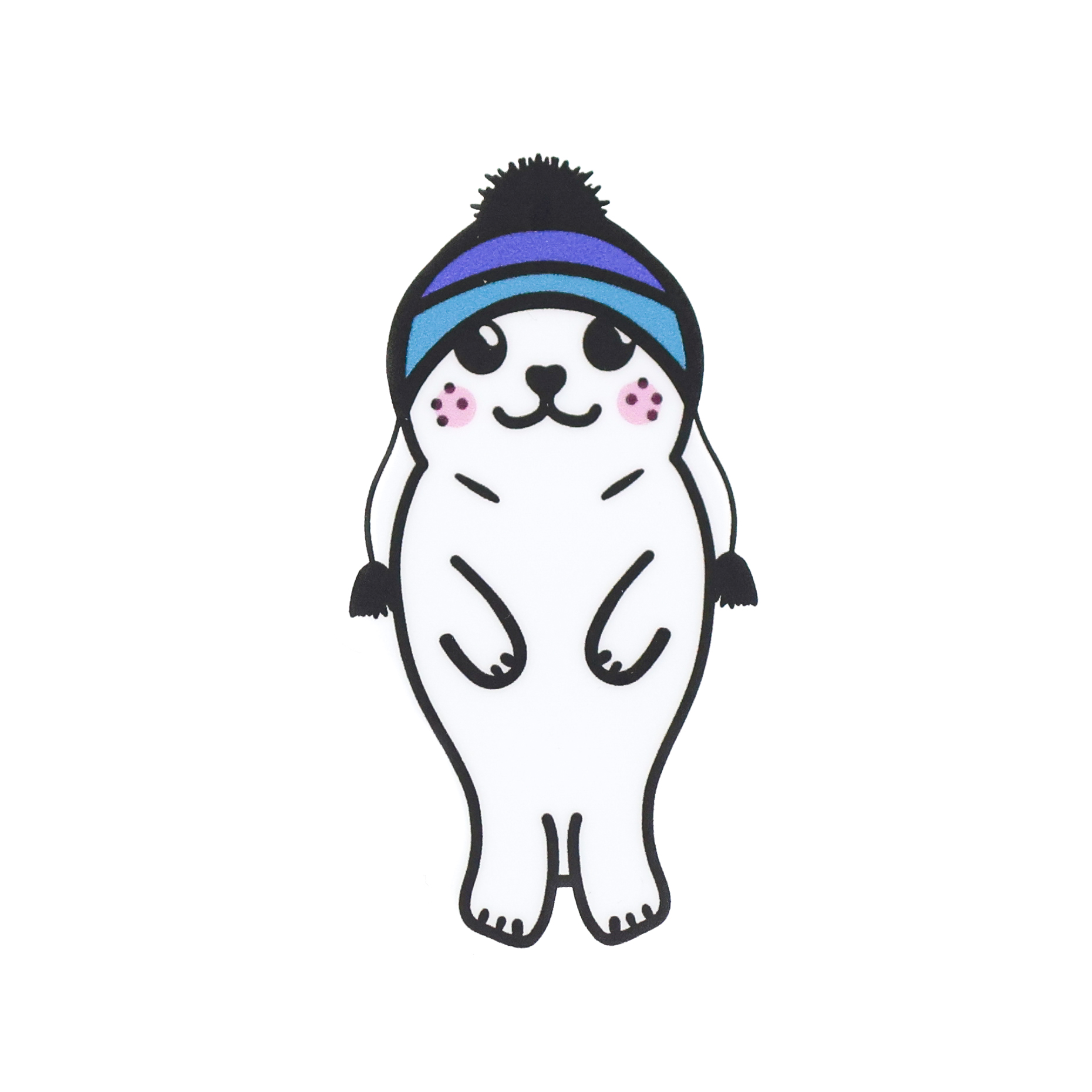 Seal Pup Toque Sticker Seal Pup Toque Sticker
