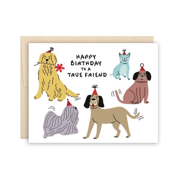 True friend birthday card