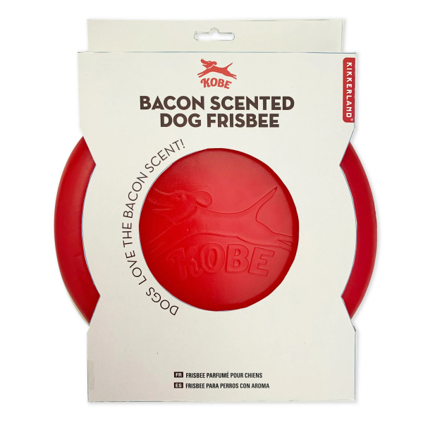 Bacon scented flying disc