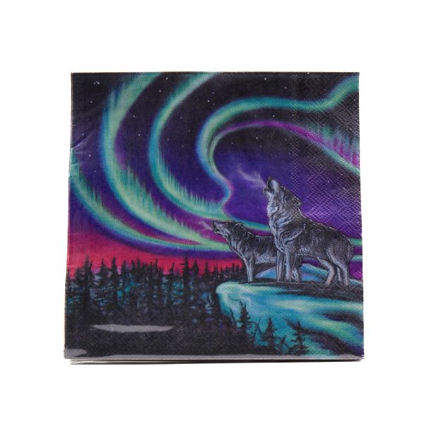 Sky Dance Wolf Song Napkins