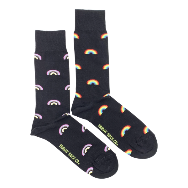 Mens Rainbow Inclusive Socks