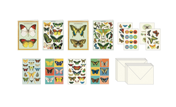 Butterflies Stationery Set 2